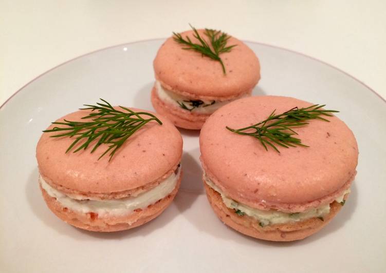 Comment Cuisiner Macarons saumon fromage frais aneth