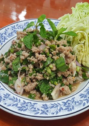 รูปของ ลาบหมูไมโครเวฟ