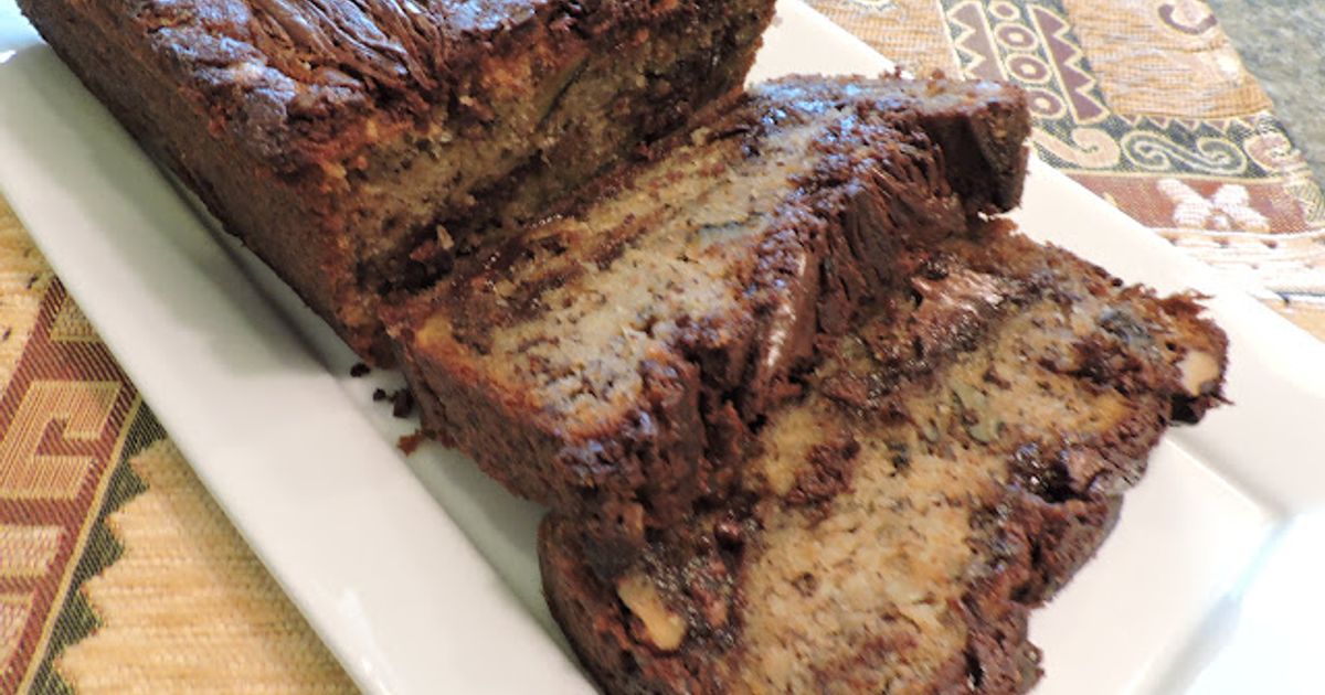 Resep Nutella Swirled Banana Bread Enak, Praktis, dan Mudah... - foto hasil masakan Resep Nutella Swirled Banana Bread Enak, Praktis, dan Mudah... - foto hasil masakan