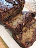 Nutella Swirled Banana Bread