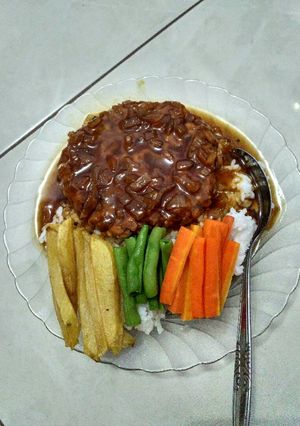 Foto resep Steak Tempe Saus BBQ