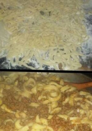 Una foto de Tallarines caseros🍝