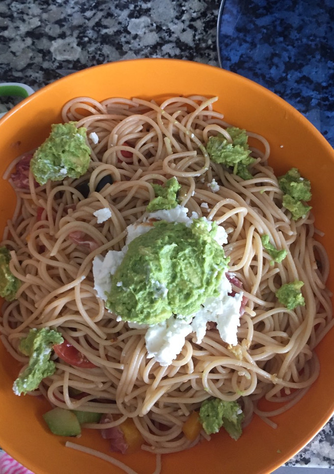 Una foto de Espaguetis vegetales