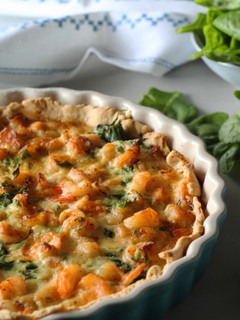 Foto de Tarte de Camarão com Espinafres