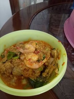 Foto resep Udang bakso saus padang