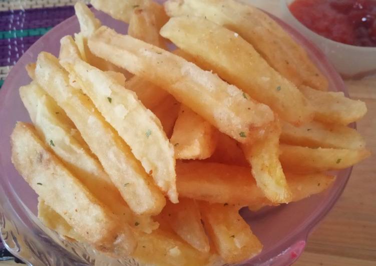 Resep: French Fries (Kentang Goreng) yang Gurih