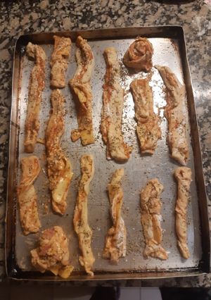 Una foto de Grisines de pizza