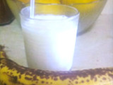 Banana fruit smoothie