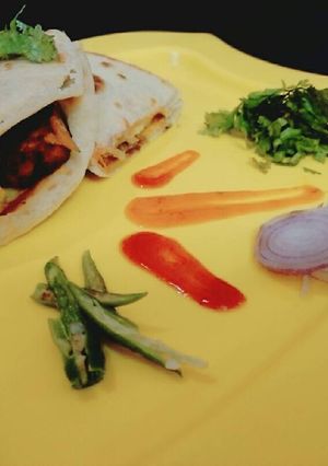 A picture of Paneer Tikka Kathi Roll.