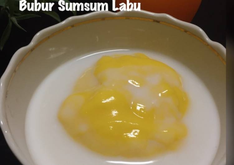 Langkah Mudah untuk Membuat Bubur Sumsum Labu Anti Gagal