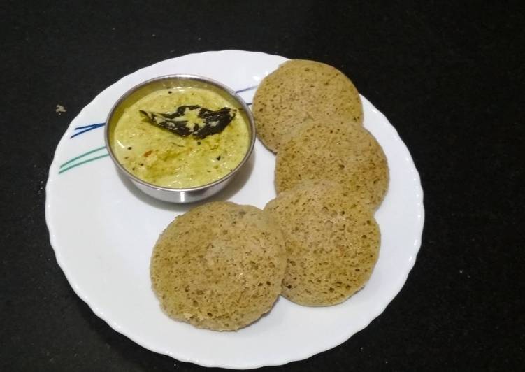 Recipe of Homemade Moong Idli