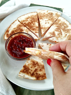Una foto de Quesadillas improvisadas