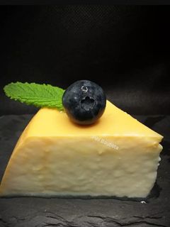Una foto de Flan de yogur con solo dos ingredientes (sin horno)