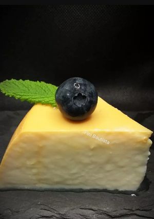Una foto de Flan de yogur con solo dos ingredientes (sin horno)