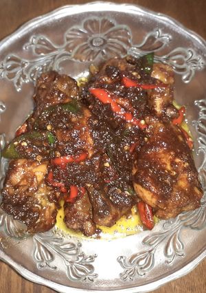 Foto resep Ayam Kecap Ungkep Bumbu Kering
