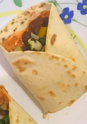 A picture of Mexican roll.