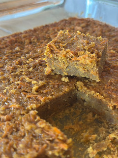 Una foto de Cuadraditos carrot cake sin tacc