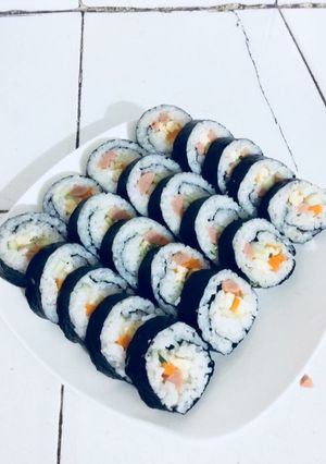 Hình của món Gimbap.