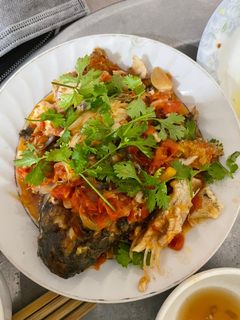 Hình của món Cá Chép Sốt Cà Chua.
