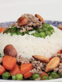 Una foto de Arroz con guisantes al estilo sirio