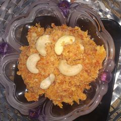 A picture of Gajar halwa.