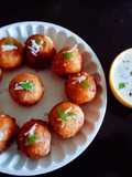 Healthy tasty soft farali pattice