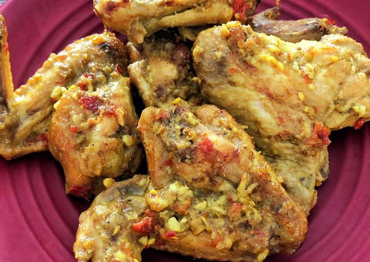 Resep Sayap Ayam Betutu (Versi Kering) yang Lezat Sekali