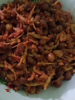Foto resep Balado teri kacang