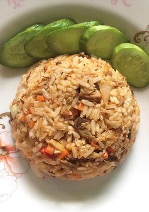 รูปของ ข้าวผัดปลากระป๋อง