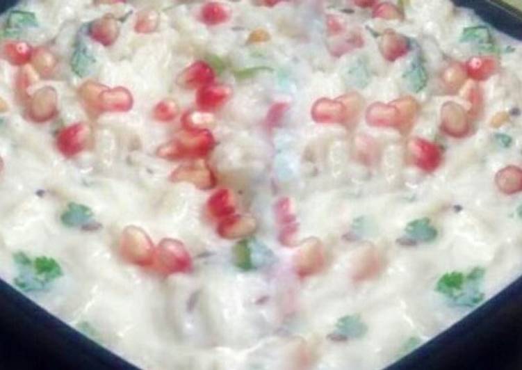 Curd poha