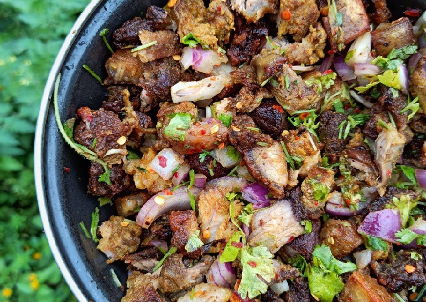 Roasted Pork salad
