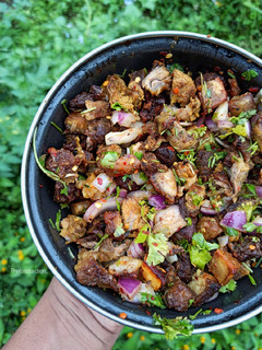 A picture of Roasted Pork salad.