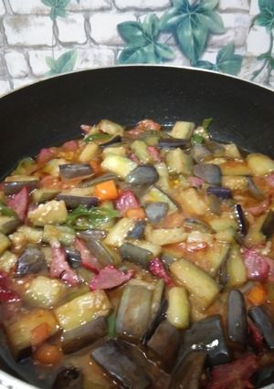 Foto resep Sambal Terong dendeng Sapi