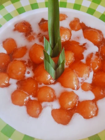 Langkah Mudah untuk Menyiapkan Resep Bubur candil ubi kuning yang rasanya juara yang Uenak Anti Ribet, Menggugah Selera
