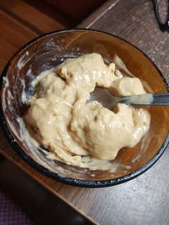 Una foto de Helado De Banana y Dulce de Leche Casero