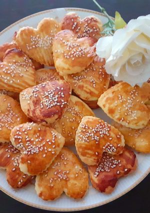 عکسی از دستور شیرینی نان چایی