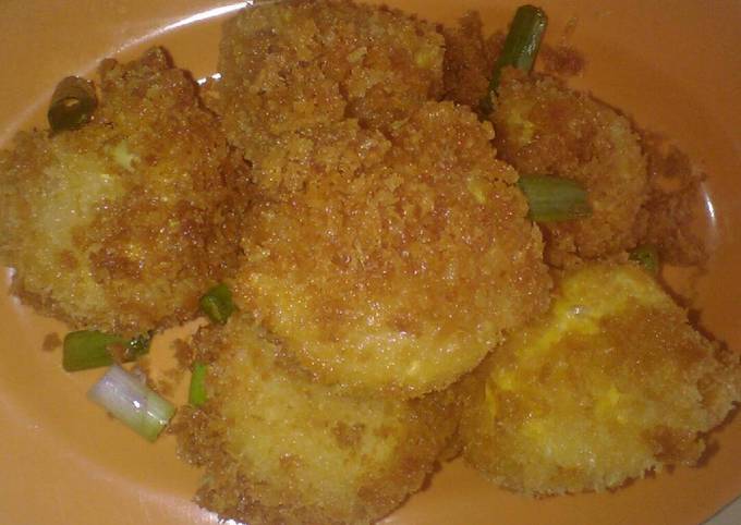  Resep  Egg Tofu Tahu  susu  GoReng Crispy  oleh Retysweet89 