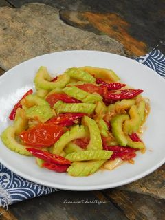 Foto resep Tumis Pare Udang Rebon