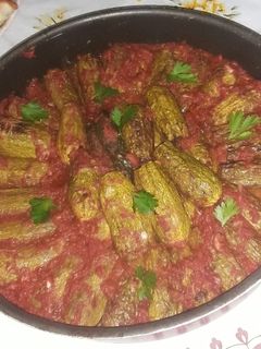 صورة لوصفة شيخ المحشي بالصلصة
