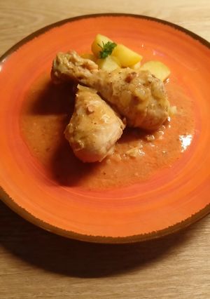 Foto principal de Jamoncitos de pollo en salsa de Almendras