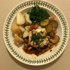 A picture of Cod, Chorizo & Samphire Supper.