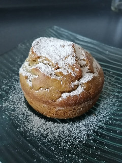 Una foto de Muffins naranja plátano