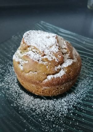 Una foto de Muffins naranja plátano