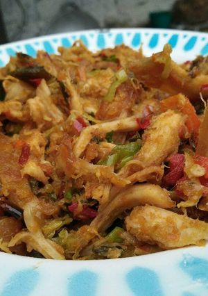 Foto resep Ayam Suwir Bumbu Pedas