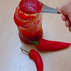 A picture of Red Chilli Jam.