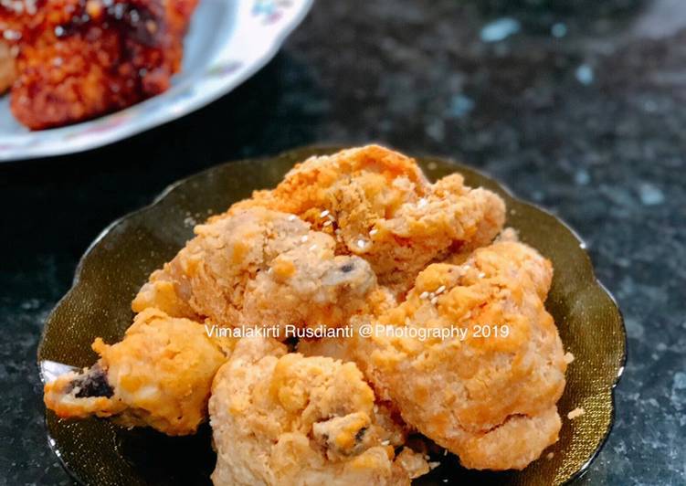 Resep Ayam keju crispy ala korea, Lezat Sekali