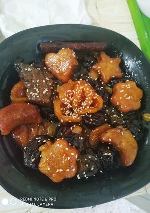 صورة لوصفة طاجين الحلو