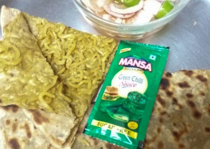 Maggi paratha Yummy