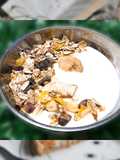 🍶โยเกิร์ต​มูสลี่ผลไม้รวม🌾(Mixed Fruit Muesli Yogurt)