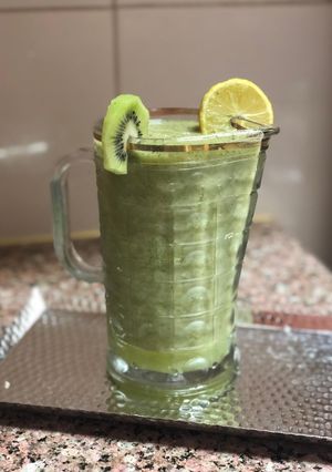 صورة لوصفة العصير الأخضر